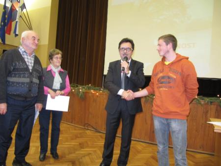 Sprejem najaktivnejših prostovoljcev v letu 2014, ob mednarodnem dnevu prostovoljstva 24